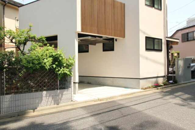 No.106 練馬区注文住宅 M邸事例 外観