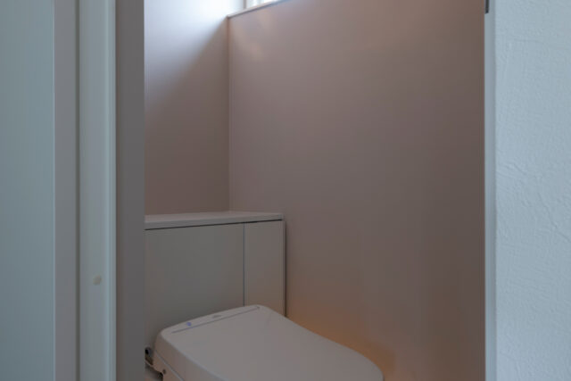 練馬区注文住宅|SE構法 I邸施工事例 トイレ