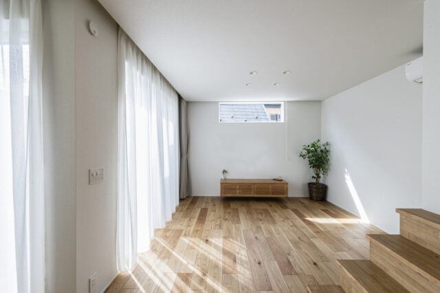 練馬区の注文住宅のリビング